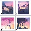 Prints 15 x 15 „Dawn“ Set 2